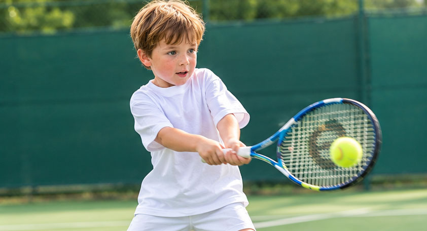 Temporary junior tennis activity image